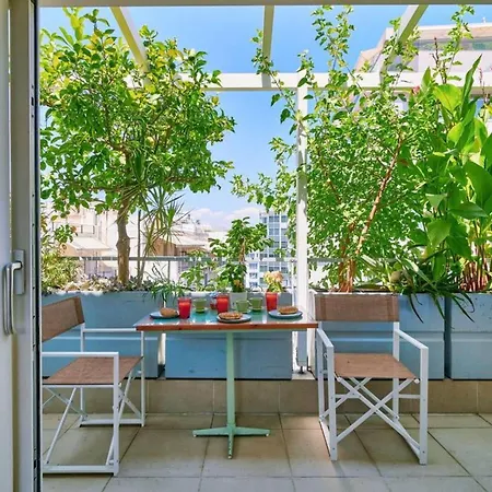 Apartament 360 View In Roof With Patio